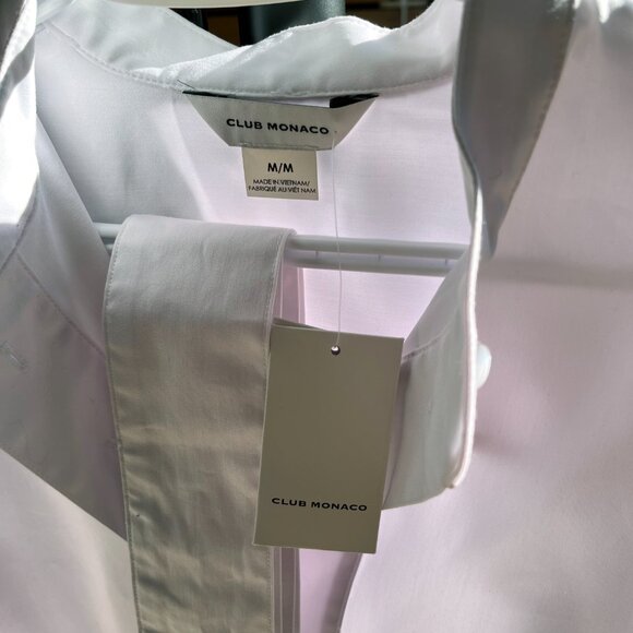 Club Monaco Placket Tunic Shirt (Medium) - BNWT - Picture 3 of 5
